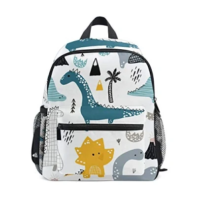 Imagen de Kids Backpack Dino Scandinavian Style Kindergarten Preschool Bag for Toddler Girls Boys