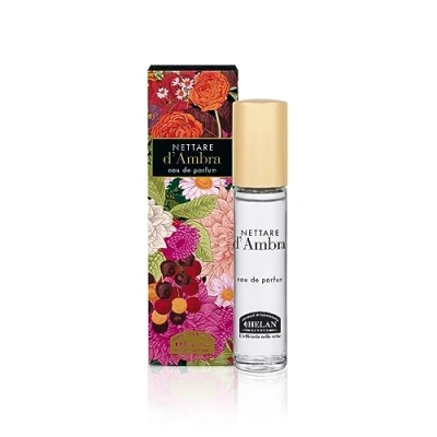 Imagen de Helan, Nettare d&#039;Ambra Perfume Floral Sensual para Mujer, Eau de Parfum Gourmand Toques Vainilla, Fragancia Femenina Ligera con Pachulí Oriental y Maderas, Made in Italy, 10 ml