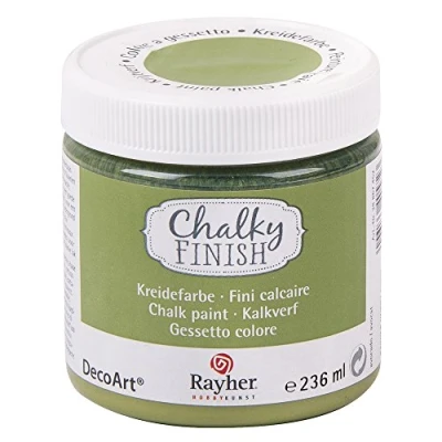 Imagen de Rayher Pintura a la tiza Chalky Finish, aguacate, 236 ml, Vintage y Shabby Chic, 38868452