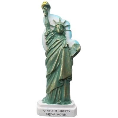Imagen de imán de nevera 3D la estatua Libertad Nueva York, Estados Unidos, regalo recuerdo para decoración del hogar y cocina, York