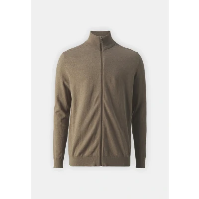 Imagen de Selected Homme BERG FULL ZIP B NOOS Chaqueta de punto, Hombre, Talla: Small, Teak melange