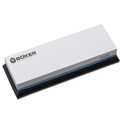 Imagen de Böker afilador Agua Piedra 2000/5000, Azul/Blanco, 18 x 6 3 cm, 09bo196