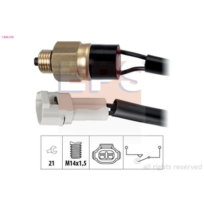 Imagen de FACET 7.6320 Interruptor, piloto de marcha atrás Made in Italy OE Equivalent SUZUKI: Vitara I SUV Cabrio,