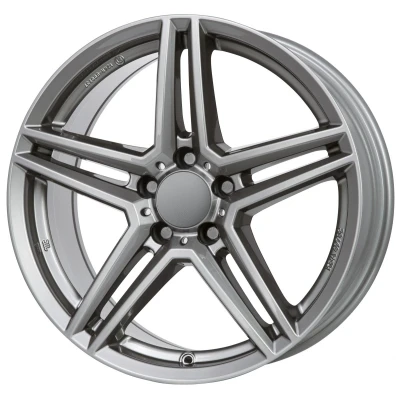 Imagen de RIAL 5Taladro(s) 19in 112mm Llanta de aleación M10X gun metal grey 85954M17 9