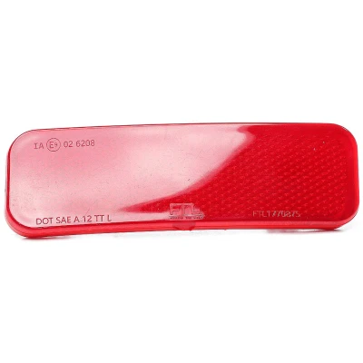 Imagen de METZGER 2080251 Reflector Rojo parachoques, Atrás izquierda con marca de control E FORD: Tourneo Connect / Grand V408 Familiar