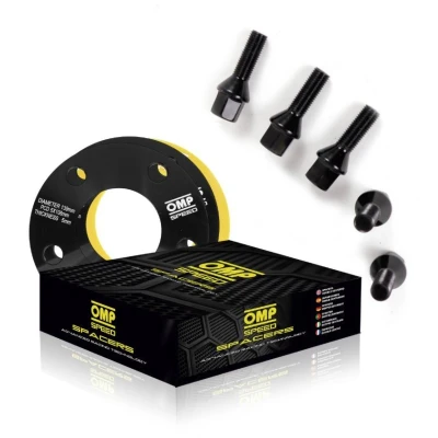 Imagen de OMP Speed Juego de Separadores Doble Centraje Ancho: 20mm PCD: 5X130 CB.H: 71.6 CB.W: OD: 139 Tornillo M14X1.5 Esferico Color Negro