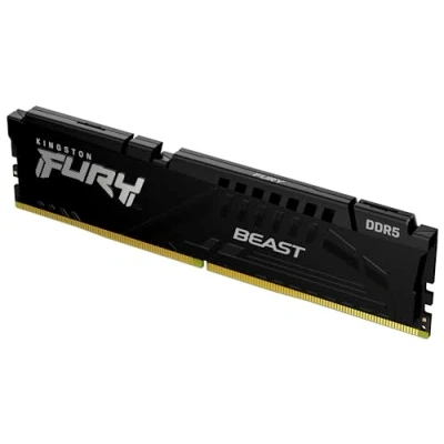 Imagen de Kingston FURY Beast Negro EXPO DDR5 8GB 5600MT/s CL36 DIMM Memoria gamer para Ordenadores de sobremesa Módulo único KF556C36BBE 8