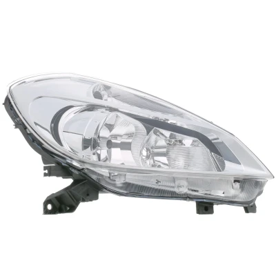 Imagen de VALEO ORIGINAL PART 088948 Faros derecha H7 Halógena transparente con luz de para circulación por la sin servomotor reg. alcance luces