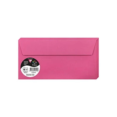 Imagen de Clairefontaine 50078C Lote de 20 sobres Pollen, 140 x mm, color fucsia 110 220 mm