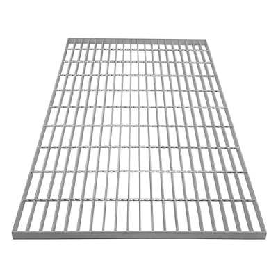Imagen de Canaleta Drenaje Cuadrícula Malla Rejilla Acero Galvanizado para Pasarela Pasillo Forja Piso Suelo Desagüe Ventilación Resistencia a Intemperie 700x1000x30mm Espesor Metal 4mm Capacidad Carga 700kg