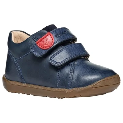 Imagen de Geox Macchia Zapatos con cierre adhesivo para niños, Talla: 22, Navy