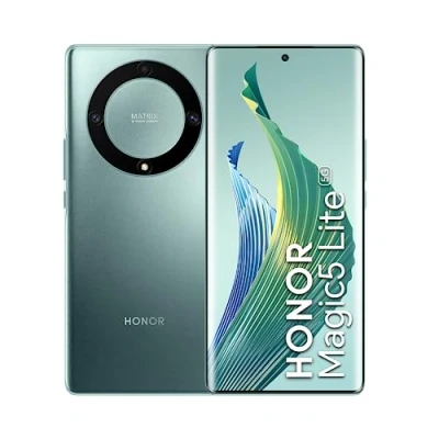 Imagen de HONOR Magic5 Lite Smartphone 5G,Telefono movil de 6+128 GB, Snapdragon 695, Pantalla AMOLED Curva 120 Hz 6,67, Cámara Triple 64MP, Batería Larga duración 5100 mAh, Dual SIM, Android 12