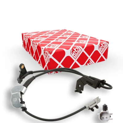 Imagen de FEBI BILSTEIN 106456 Sensor de ABS Eje delantero, izquierda con platina sujeción 800 CHRYSLER: VOYAGER 4