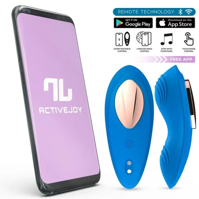 Imagen de Intoyou Vibrador de Braguita con APP Azul