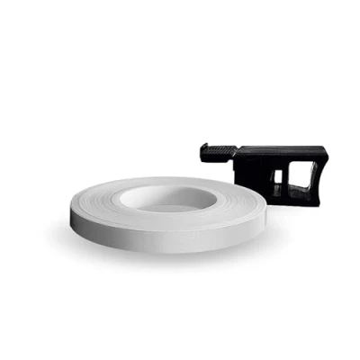 Imagen de 4R Quattroerre.it 10289 Wheel Stripes Tiras Adhesivas para Llantas de Moto con Aplicador, Plata Raza, 7 mm x mt