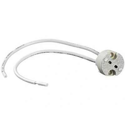 Imagen de Pack 5 Unidades Portalámparas para lámparas dicróicas G4, MR16, 10A, 12V Temperatura T300