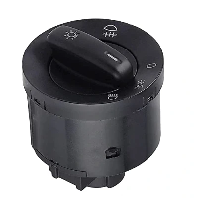 Imagen de Amrxuts 1K0941431B Interruptor de Luz antiniebla Faro Apto para Golf Jetta MK5 MK6 Tiguan Caddy B6 CC