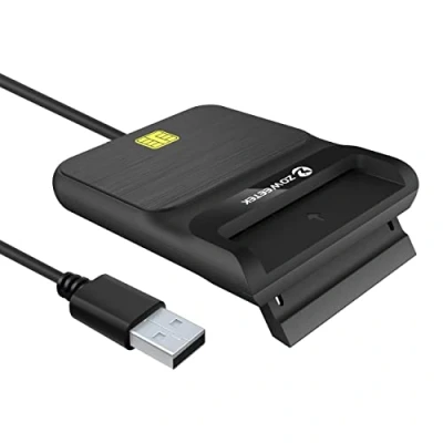 Imagen de ZOWEETEK Lector dnie electronico,Lector dnie,Compatible con Todas Las Tarjetas de DNI