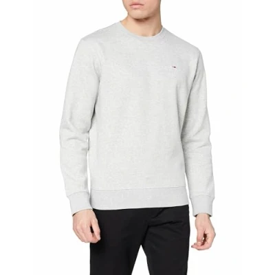 Imagen de Tommy Jeans Regular C NECK Sudadera, Hombre, Talla: 60, Grey heather