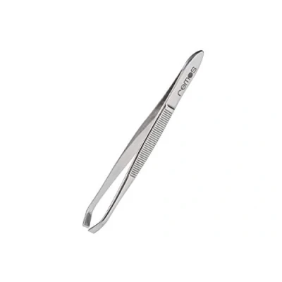 Imagen de REMOS Pinzas de acero inoxidable con punta inclinada 8 cm