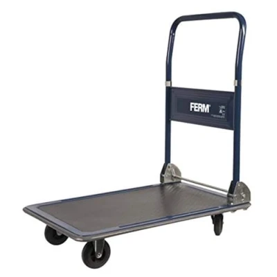 Imagen de FERM Carretilla Máx. 150Kg Plegable Superficie de Goma Bordes