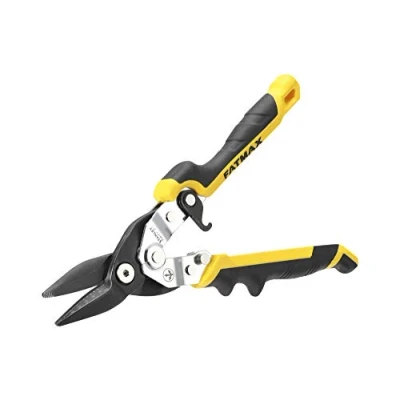 Imagen de STANLEY FATMAX Tijera cortachapas 250 mm, corte recto, empuñadura ergonómica certificada, marcas para cortes precisos, mecanismo delgado acceso fácil, cierre/apertura rápida, FMHT73756 0