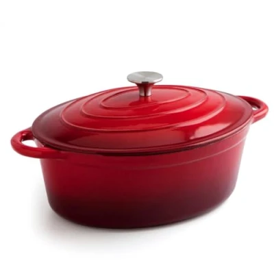Imagen de Bidasoa FIERRO Cocotte Hierro Fundido Rojo 30cm 4,3L (7664010)