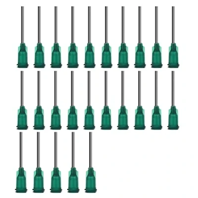 Imagen de jeringa de plástico Luer Lock, punta roma 18G, herramientas medición para medir, brillo labios, relleno líquidos, dispensación, manualidades bricolaje, aplicador pegamento