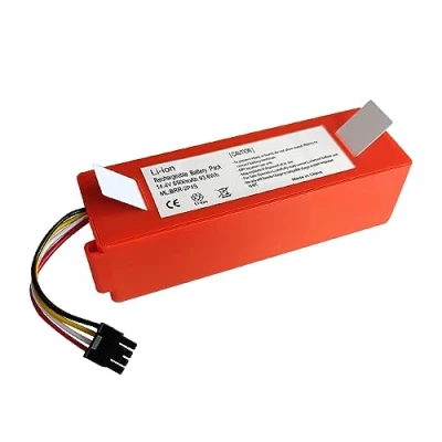 Imagen de aunstarwei Batería de ion litio 14,4 V 6500 mAh repuesto para Xiaomi Mi robot Mijia Roborock S50 S51 aspirador
