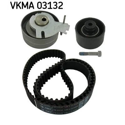 Imagen de SKF VKMA 03132 Kit de correa distribución 134 con perfil redondeado dientes PEUGEOT: 206 Hatchback, 207 307 Hatchback