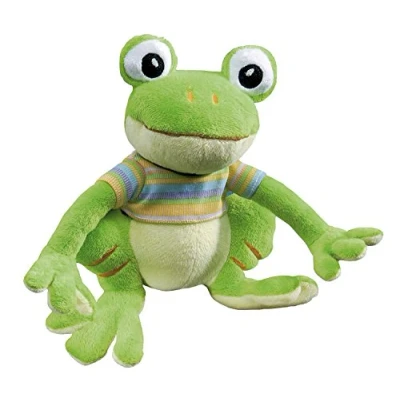 Imagen de Glorex 0 4601 1 Peluche Rana Joe Aprox. 16 cm de Altura Cosido Felpa sólo Necesita rellenarse con Certificado Nacimiento