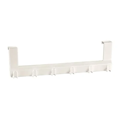 Imagen de Tescoma Barra con ganchos para puertas Flexispace blanco, 30 cm