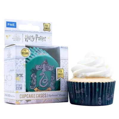 Imagen de PME Harry Potter Cápsulas para Cupcakes Forradas de Aluminio, Set 30, Slytherin