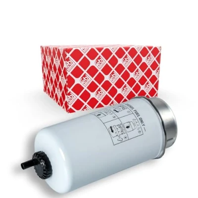 Imagen de FEBI BILSTEIN 109119 Filtro Combustible enroscable, con tapón roscado de descarga agua FORD: Transit Mk6 Furgón