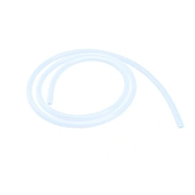 Imagen de iMeistek tubo de silicona, longitud 1,5 metros, 4 mm ID x 8 OD, manguera flexible grado alimenticio, aire agua para transferencia bomba