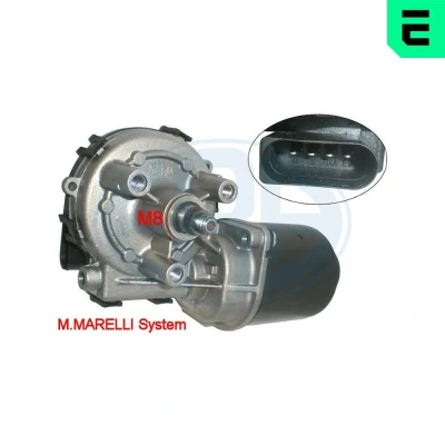 Imagen de ERA 460279A Motor del Limpiaparabrisas 12 delante para vehíc. con volante a la izquierda FIAT: Grande Punto Hatchback