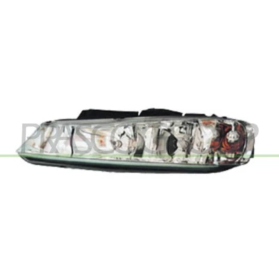 Imagen de PRASCO PG0594904 Faros izquierda H7/H7 blanco con luz intermitente para circulación por la derecha sin servomotor reg. alcance luces
