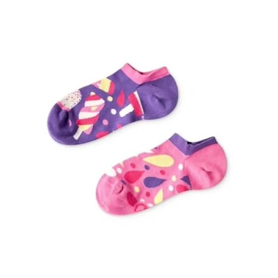 Imagen de Dedoles Calcetines Unisex Hombre Mujer y Niños Algodón muchos diseños divertidos diferente izquierda derecha, color: Rosa, diseño: Polos (sneaker), tamaño: 39 42