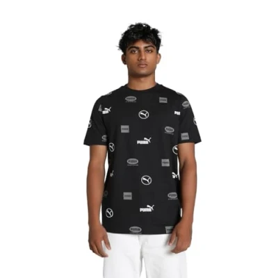 Imagen de Puma Power Camiseta estampada, Hombre, Talla: Small, Black