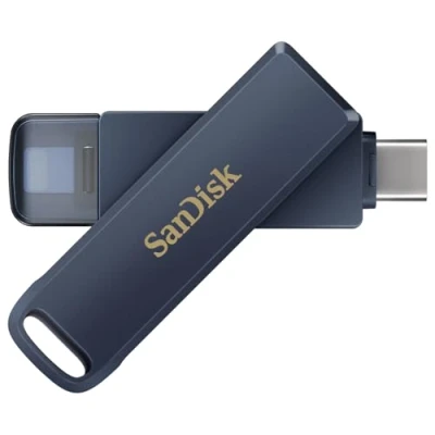 Imagen de SanDisk 64GB Phone Drive, Unidad Flash USB para iPhone, iPad, PC &amp; Mac (2 in 1 iPhone Almacenamiento, Lightning Type C Conectore, Seguridad Automáticas, Cifrado y Recuperación)