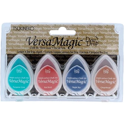 Imagen de Tsukineko Southwest VersaMagic Lote de 4 cajitas Tinta Tiza, Multicolor, Talla única