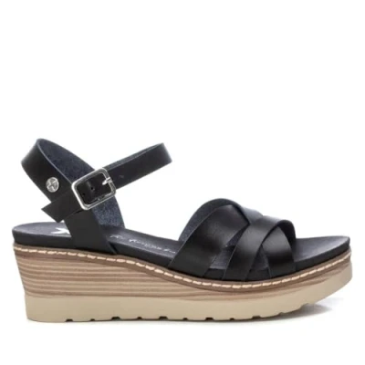 Imagen de XTI Sandalia Mujer Negro Calzado Cómodo y Versátil Moda casual Modelo 14285303 (Talla 36)