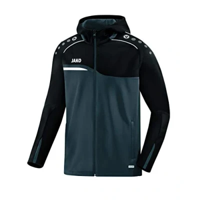Imagen de JAKO Competition 2.0 Chaqueta con capucha para Hombre, 2.0, 6818, antracita/negro, 128