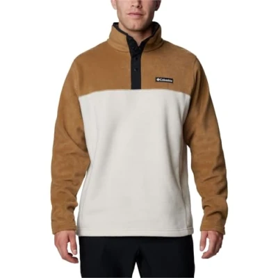 Imagen de Columbia Steens MOUNTAIN HALF SNAP II Forro polar, Hombre, Talla: Small, Dark stone/delta/black