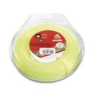 Imagen de AUSONIA 83707 Bobina Hilo para cortabordes cortacespedes y desbrozadora Redondo Amarillo 3,30 mm x 46 m