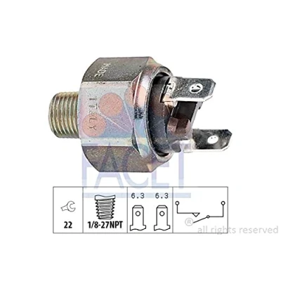 Imagen de Interruptor luces freno FACET 7.1101