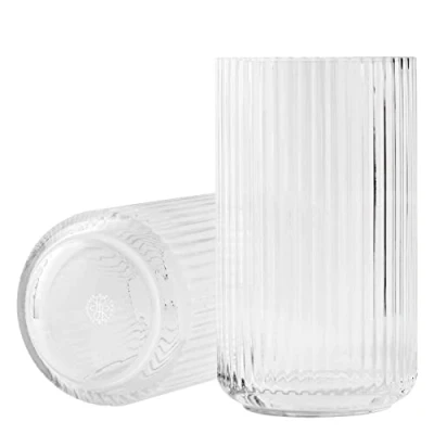 Imagen de Jarrón Lyngby Porcelæn H38 cm de Vidrio soplado, intemporal, Transparente