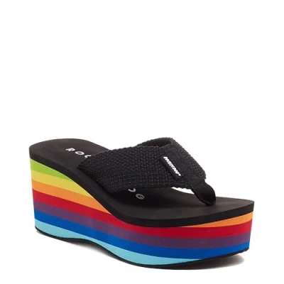 Imagen de Rocket Dog Crush, Chanclas Mujer, Negro/Multicolor, 39 EU