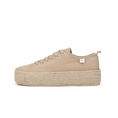 Imagen de WALK IN PITAS Tina Alpargata de Mujer Mocasines Zapatillas Verano Zapatos Casuales y Cómodos para Beige 39