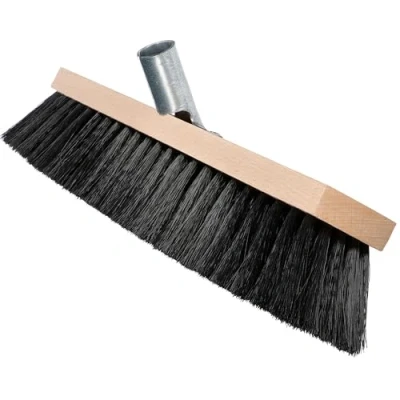 Imagen de Cabezal de escoba madera con cerdas suaves 40 cm, perfecta para interiores y exteriores, limpiador suelo interiores, barrido soporte cabeza